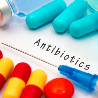 Image of red and yellow antibiotics that are often prescribed for yeast infections.